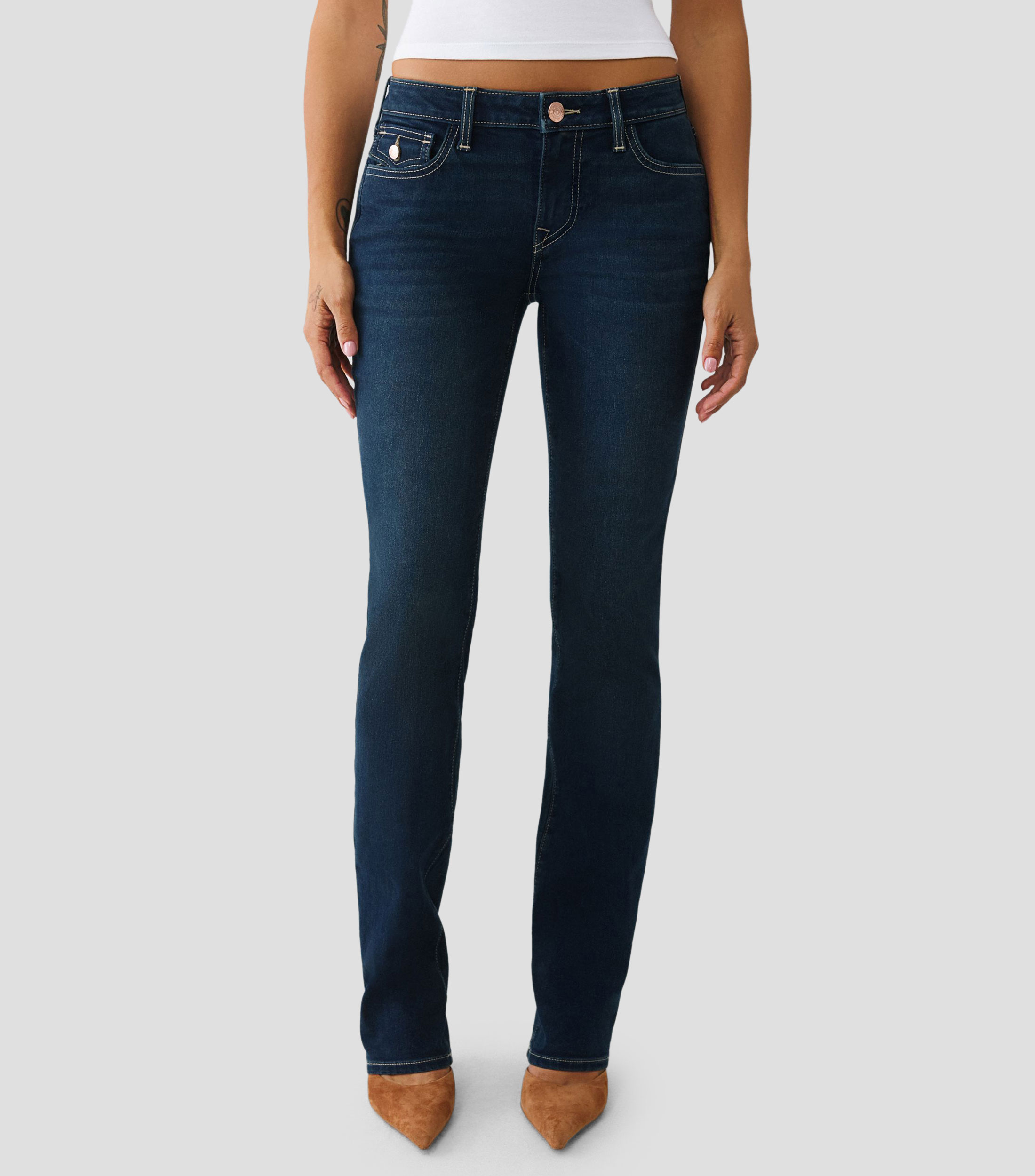 Jeans straight Mujer